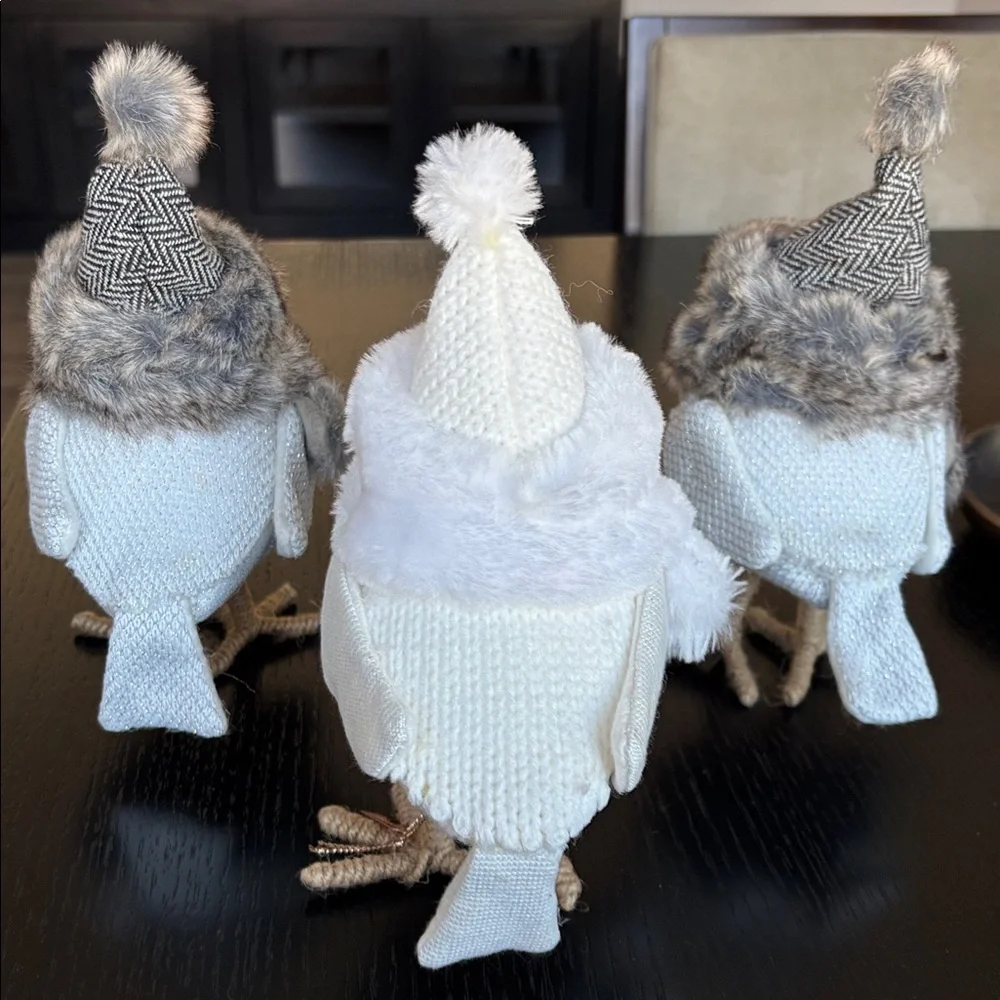 Target Winter Wonderland birds-group of three.
